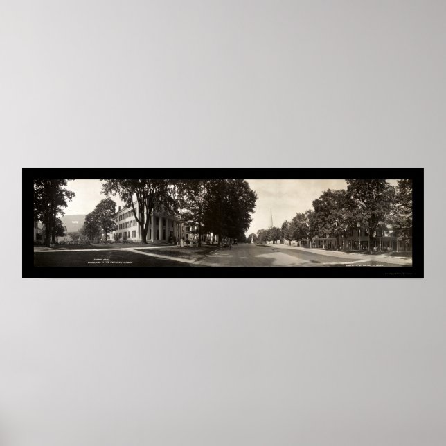Affiche Photo Manchester Vermont 1911 (Devant)