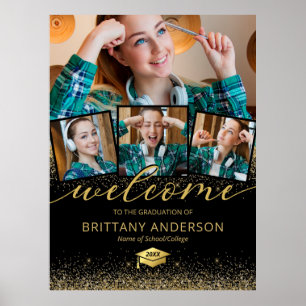 Affiche Photo moderne 2023 Graduation Welcome