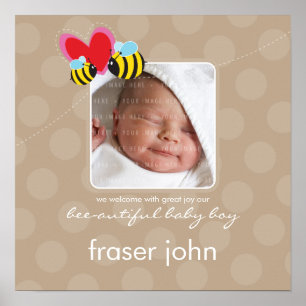 Affiche PHOTO MUR ART :: bee autiful 2