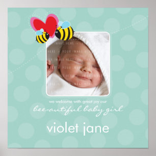 Affiche PHOTO MUR ART :: bee autiful 3