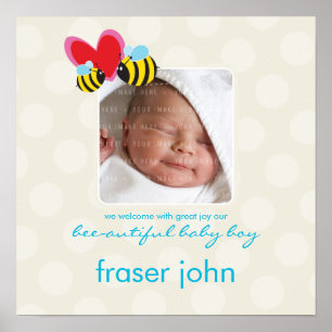 Affiche PHOTO MUR ART :: bee autiful 7