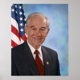 Affiche Photo officielle de Ron Paul