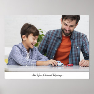 Affiche Photo Personnalisée Avec Texte Personnalisé