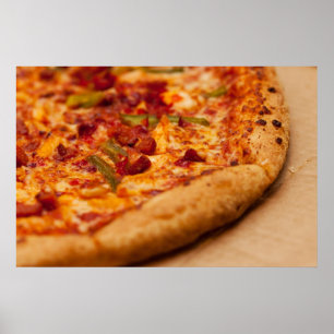 Affiche Photo Pizza