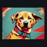 Affiche Photo Pop Art Dog - Moderne Retro Color Block Post<br><div class="desc">"Pop Art Dog Photo - Modern Retro Color Block Poster" Faites un maximum de place avec notre affiche "Pop Art Dog Photo", une pièce audacieuse et vibrante qui allie harmonieusement les tendances modernes à un soupçon de charme rétro. Cette affiche présente un design de bloc de couleurs élégant qui met...</div>