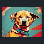 Affiche Photo Pop Art Dog - Moderne Retro Color Block Post<br><div class="desc">"Pop Art Dog Photo - Modern Retro Color Block Poster" Faites un maximum de place avec notre affiche "Pop Art Dog Photo", une pièce audacieuse et vibrante qui allie harmonieusement les tendances modernes à un soupçon de charme rétro. Cette affiche présente un design de bloc de couleurs élégant qui met...</div>