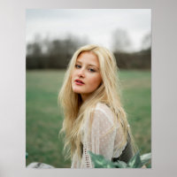 Affiche photo portrait diplôme mariage