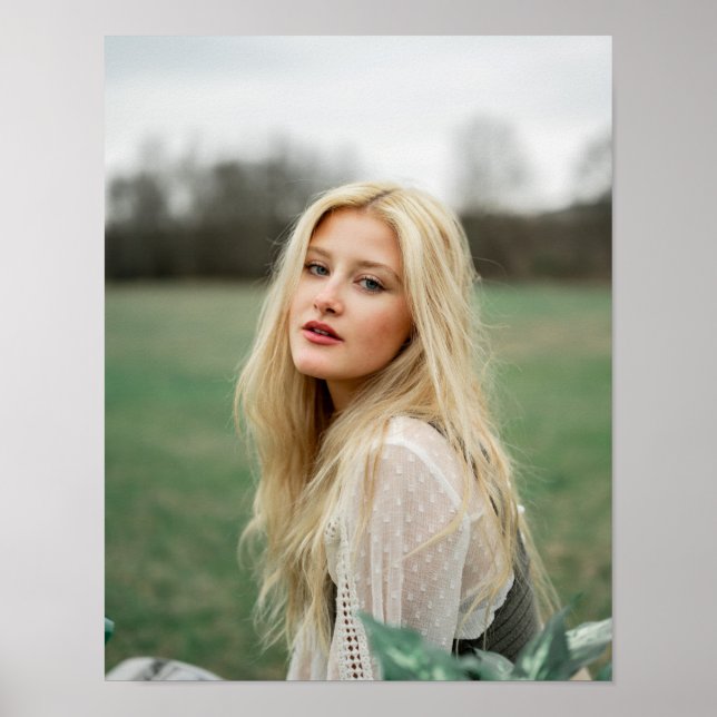 Affiche photo portrait diplôme mariage (Devant)