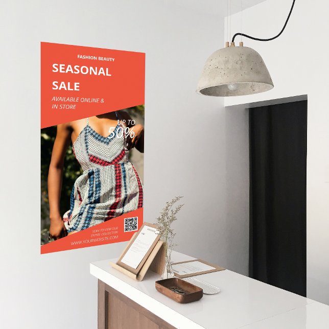 Affiche Photo Produit Moderne En Boutique Marketing Profes (Modern Product Photo In Store Business Marketing Poster)