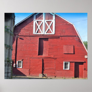 Affiche Photo Red Barn
