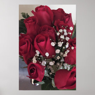 Affiche Photo Red Roses