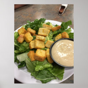 Affiche Photo Salade César