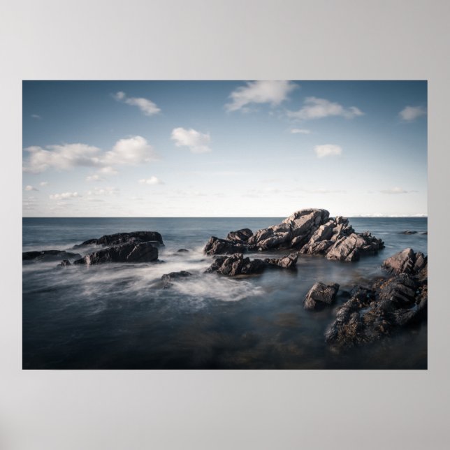 Affiche Photo simple sur la mer (Devant)