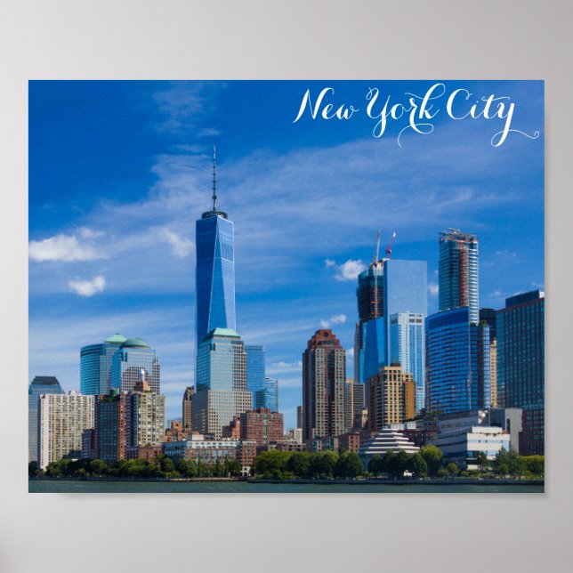 Affiche Photo Skyline de New York (Devant)
