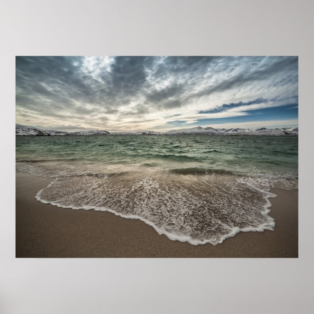 Affiche Photo Sommaroy Seascape (Devant)