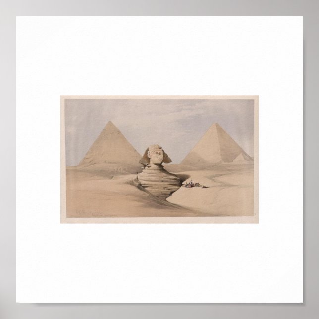 Affiche Photo sphinx 1839 (Devant)