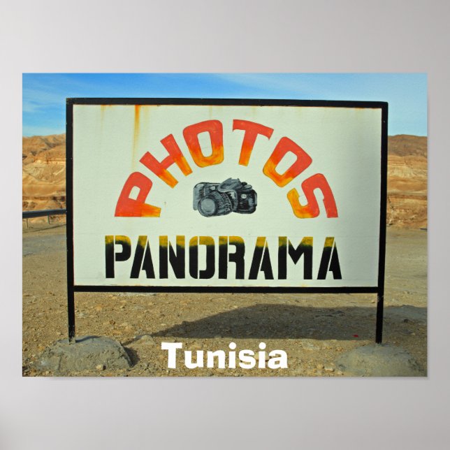 Affiche Photo-stop tunisien (Devant)