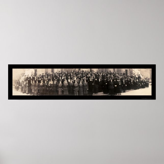 Affiche Photo Suffrage St Louis MO 1919 (Devant)