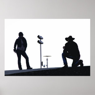 Affiche Photographe Cowboy