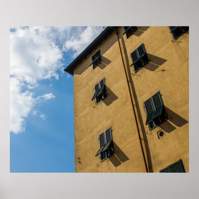 AFFICHE PHOTOGRAPHIE À FAIBLE ANGLE DE LA FENÊTRE BROWN LO (Devant)