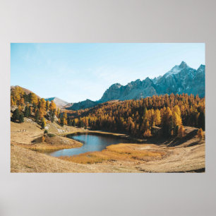 AFFICHE PHOTOGRAPHIE AÉRIENNE DE LA ROUTE EN BÉTON