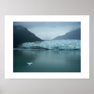Affiche Photographie couleur de Glacier Bay Alaska