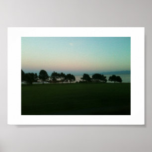 Affiche Photographie couleur de Passage Arbres Canada