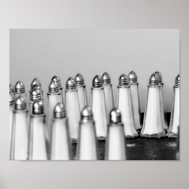 Affiche Photographie d'art de sel et poivre (Devant)