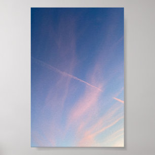 Affiche Photographie d'art fin ciel de coucher de soleil r