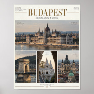 Affiche Photographie de Budapest à couper le souffle – Qua