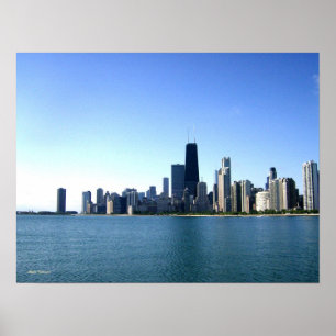 Affiche Photographie de Chicago Skyline