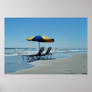 Affiche Photographie de plage de la Floride