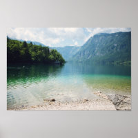Photographie de voyage - Lac et Montagnes - Slovén