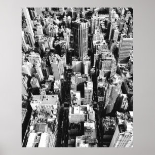 AFFICHE PHOTOGRAPHIE DES BÂTIMENTS À L'ÉCHELLE GRAYSIQUE A