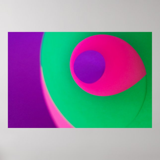 Affiche Photographie d'illusion d'optique (Devant)