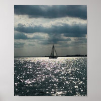Photographie du bateau à voile du lac Erie