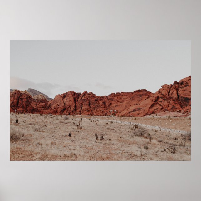 AFFICHE PHOTOGRAPHIE DU PAYSAGE DE LA MONTAGNE (Devant)