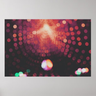 Affiche Photographie légère de Bokeh