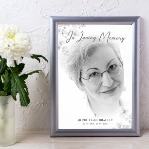 Affiche Photographie noir et blanc Service du souvenir Che