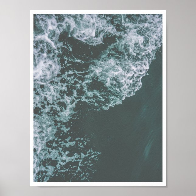Affiche Photographie Ocean Waves (Devant)