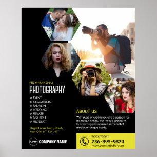 Affiche Photographie Professionnelle Personnalisée
