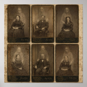 Affiche Photographies d'Esprit Victoriennes Portraits Hant