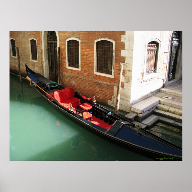 Affiche photographique de Venise, Italie (Devant)