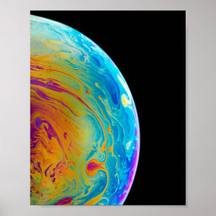Affiche Photos Lunaires Colorées Cool Moon Images Creative