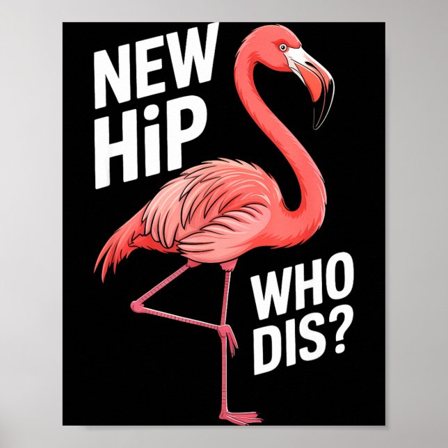 Affiche Phrase d'humour de genou de récupération de chirur (Devant)