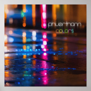 Affiche Phuerthann "Couleurs" Album Art
