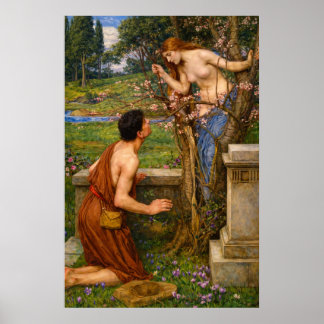 Affiche Phyllis et Démophoon par John William Waterhouse