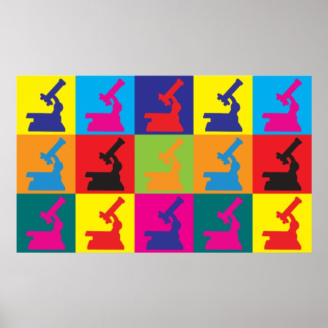 Affiche Physiologie Pop Art (Devant)