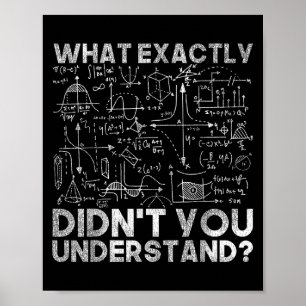 Affiche Physique Citations Cadeaux Science Black Uni Adult
