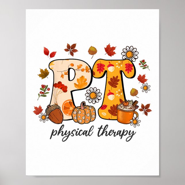 Affiche Physique Thanksgiving Shirt Pt Fall Autu (Devant)